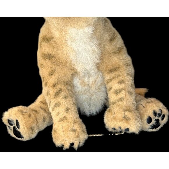 Realistic Robotic Sound Interactive Play Lion Tiger Leopard Chita Plush Pet Toy - Picture 15 of 16